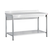 Inomak Stainless Steel Wall Bench TL711U - 1100mm