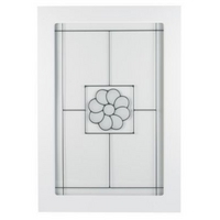 it Kitchens White Country Style Pack G Glazed Door 500mm