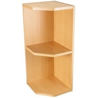 it Kitchens Beech Style Open End Wall Unit 300mm