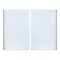 it Kitchens Ivory Classic Style Clad-On Base End Panel Pack of 2 591mm