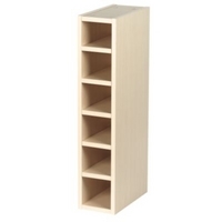 it Kitchens Maple Style Modern Wine Rack 150mm