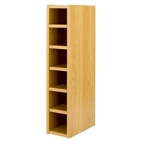 it Kitchens Traditional Oak Effect Wine Rack 150mm