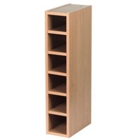 it Kitchens Oak Style Shaker 150mm Wine Rack