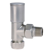 Regis Decorative Angle Radiator Valve 655033 Chrome Plated