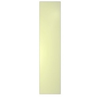 it Kitchens Gloss Cream Slab Pack L Full Height Door 150mm