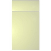 it Kitchens Gloss Cream Slab Pack P Drawerline Door &amp; Drawer Front 400mm