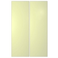 it Kitchens Gloss Cream Slab Pack V Larder Doors 300mm