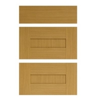 it Kitchens Oak Style Shaker Pack C Drawer Fronts 500mm