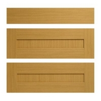 it Kitchens Oak Style Shaker Pack T Pan Drawer Fronts 800mm