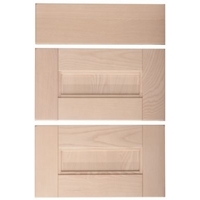 Cooke &amp; Lewis Solid Ash Pack C Drawer Fronts Pack of 3 500mm