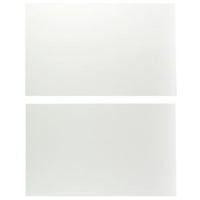 it Kitchens Gloss White Slab Pack E Larder/Fridge Freezer Doors x 2 600mm