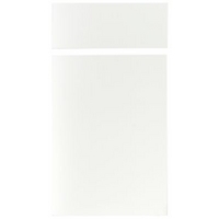 it Kitchens Gloss White Slab Pack P Drawerline Door &amp; Drawer Front 400mm