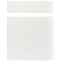 it Kitchens Gloss White Slab Pack S Wide Drawerline Door &amp; Drawer Front 600mm