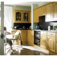 it Kitchens Traditional Oak Style Pack B Full Height Door 500mm