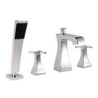 Aquafresca Decadence 4 Tap Hole Bath Shower Mixer Chrome Effect