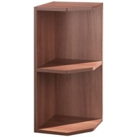 it Kitchens Walnut Style Modern Open End Wall Unit 300mm