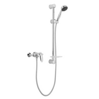 Wave Mixer Shower Kit Chrome