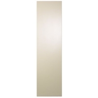 Cooke &amp; Lewis High Gloss Cream Clad-On Panel For Tall/Standard Dresser