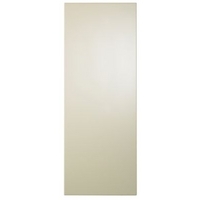 Cooke &amp; Lewis High Gloss Cream Clad-On Tall Wall Panel