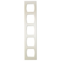 Cooke &amp; Lewis High Gloss Cream Pack OP5 Wine Rack Frame 150mm