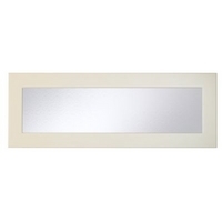 Cooke &amp; Lewis High Gloss Cream Pack Za Glazed Bridging Door/Pan Drawer Front 1000mm