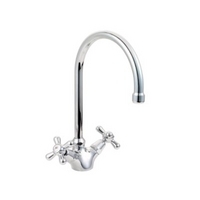 Lisbon Monobloc Tap Chrome Finish