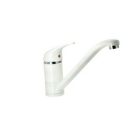 Monaco Single Lever Tap White