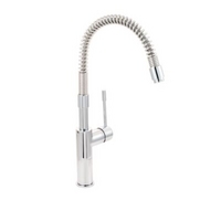 Santiago Spring Neck Tap Chrome Finish