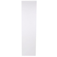 Cooke &amp; Lewis High Gloss White Clad-On Tall Larder Panel