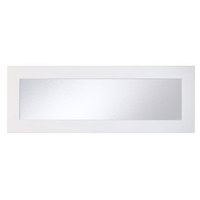 Cooke &amp; Lewis High Gloss White Pack Za Glazed Bridging Door/Pan Door Front 1000mm