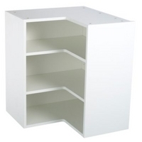 Cooke &amp; Lewis White 'L' Shaped Corner Wall Cabinet 625mm