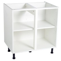 Cooke &amp; Lewis White Base Cabinet 800mm