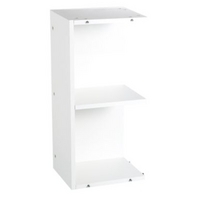 Cooke &amp; Lewis White Wall Open End Cabinet No Frame 300mm