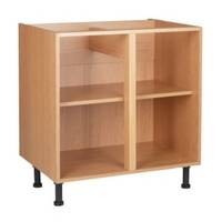 Cooke &amp; Lewis Oak Base Cabinet 900mm