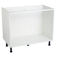 Cooke &amp; Lewis White Pan Base Cabinet 1000mm