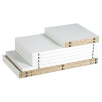 Cooke &amp; Lewis White Standard Larder Cabinet Shelf Pack 300mm