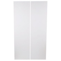 Cooke &amp; Lewis White Tall fridge Freezer Cabinet 60/40 or 70/30 End Panels 600mm