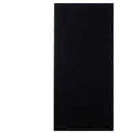 Cooke &amp; Lewis High Gloss Black Clad-On Wall Panel