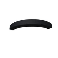 Cooke &amp; Lewis High Gloss Black Curved Cornice/Pelmet