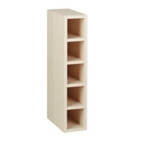 Cooke &amp; Lewis Solid Ash Wine Rack 150mm