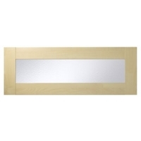 it Kitchens Contemporary Maple Pack Z Glazed Bridging Door/Pan Drawer Front 1000mm