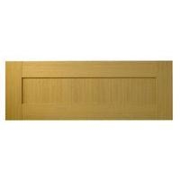 it Kitchens Oak Style Shaker Pack Z Bridging Door/Pan Drawer Front 1000mm