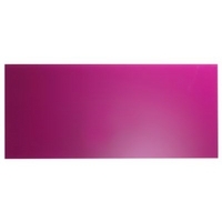 Cooke &amp; Lewis Glass Upstand Fuchsia  (L)1000mm x (W)440mm