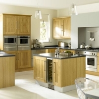 it Kitchens Solid Oak Pack OP4 Open Frame 500mm