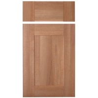 it Kitchens Walnut Style Shaker Pack P Drawerline Door &amp; Drawer Front 400mm