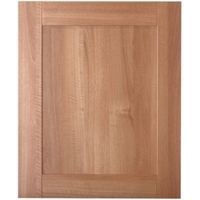 it Kitchens Walnut Style Shaker Pack R Standard Door 600mm