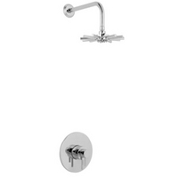 Minima Mixer Shower with Star Head Chrome