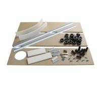 P-shaped Enclosure Easy Plumb Kit