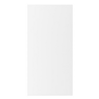 Cooke &amp; Lewis Matt White Pack N1+ Tall Standard Door 450mm