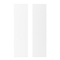 Cooke &amp; Lewis Matt White Pack V Larder Doors x 2 300mm